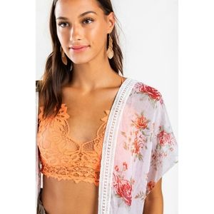 Francesca's | Floral Kimono